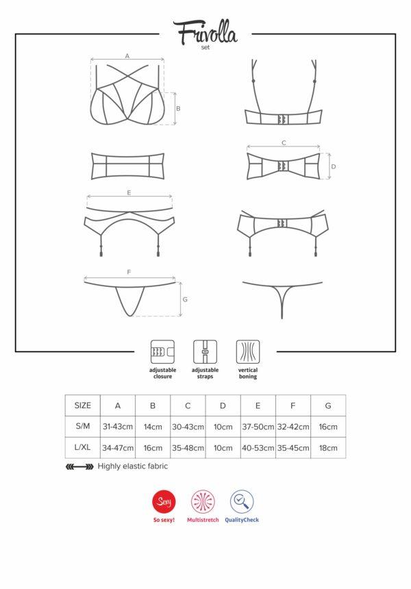 Frivolla Ensemble 4 pcs - Noir – Image 8