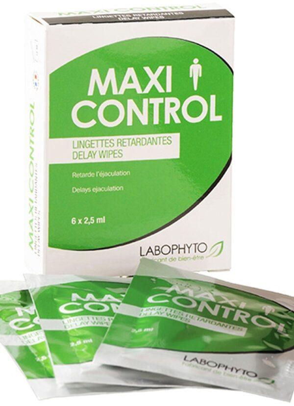 6 lingettes retardantes MaxiControl