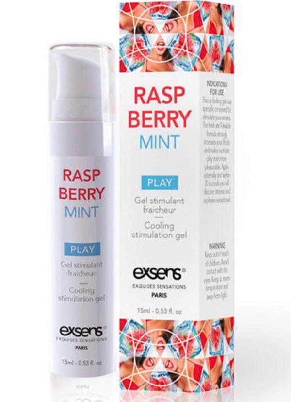 Gel stimulant fraîcheur Menthe Framboise 15ml