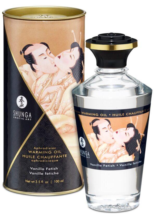 Huile chauffante aphrodisiaque - Vanille fétish 100ml – Image 3
