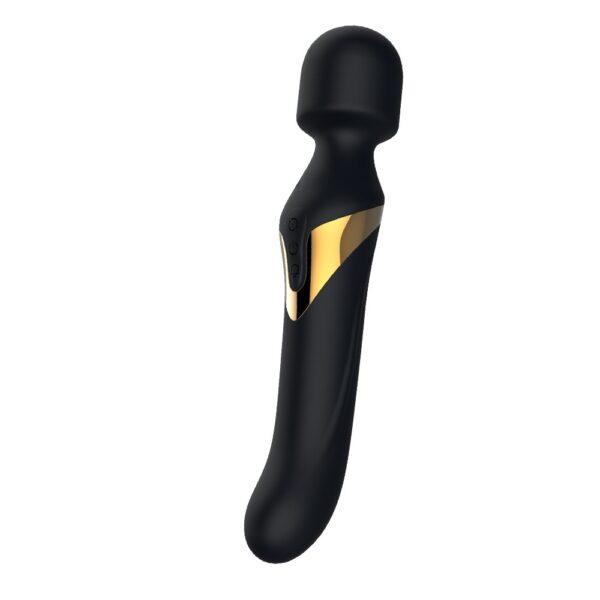 Stimulateur vibromasseur Dual Orgasms - Noir et Or – Image 5