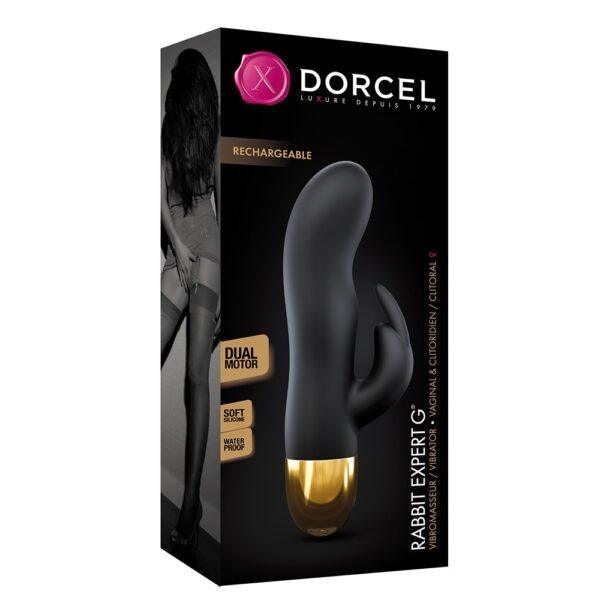 Vibromasseur Rabbit Expert G - Noir et Or – Image 4