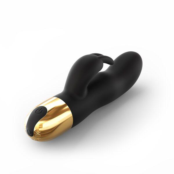 Vibromasseur Rabbit Expert G - Noir et Or – Image 3