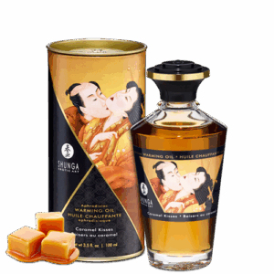 Huile chauffante aphrodisiaque - Baisers caramel