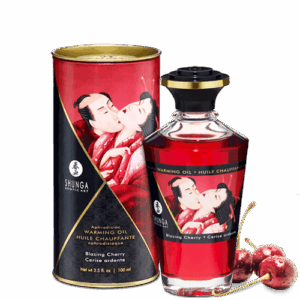 Huile chauffante aphrodisiaque - Cerise ardente 100ml