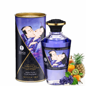 Huile chauffante aphrodisiaque - Fruits exotiques 100ml