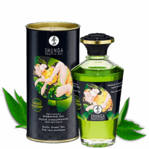 Huile aphrodisiaque organique  - Thé vert exotique