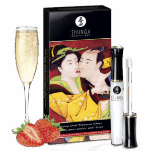 Gloss Plaisir Oral divin - Vin pétillant et fraise