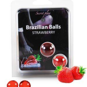 Duo Brazilian Balls Fraise 3385-7