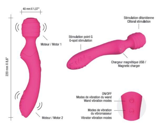 Stimulateur vibromasseur Twist - Noir – Image 10