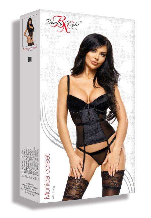 Monica Corset - Noir – Image 7