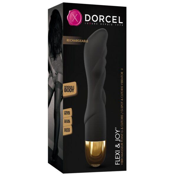 Vibromasseur Dorcel Flexi et Joy - Noir et Or – Image 10