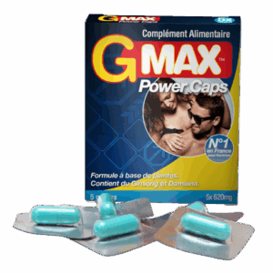 Gmax Power Caps Homme - 5 gélules