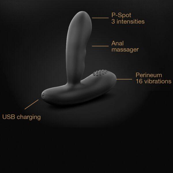 Stimulateur de prostate Dorcel P-Stroker - Noir – Image 9