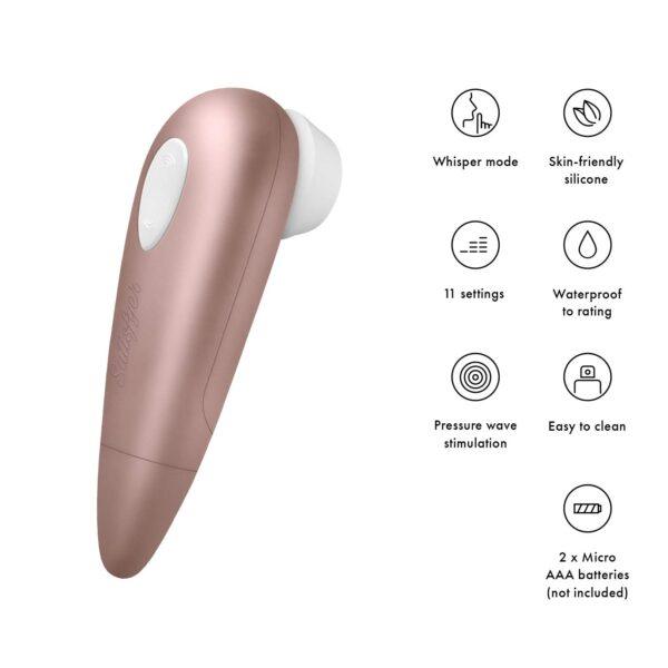 Number One - Or rose Stimulateur Satisfyer – Image 7