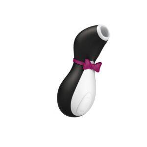 Penguin Nouvelle Génération - Noir et Blanc Stimulateur Satisfyer Pro