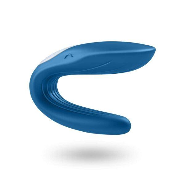 Double Whale - Bleu Stimulateur pour couple Satisfyer – Image 3