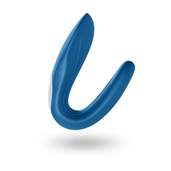 Double Whale - Bleu Stimulateur pour couple Satisfyer – Image 5