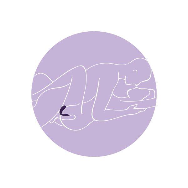Double Plus Remote - Violet Stimulateur pour couple Satisfyer – Image 3