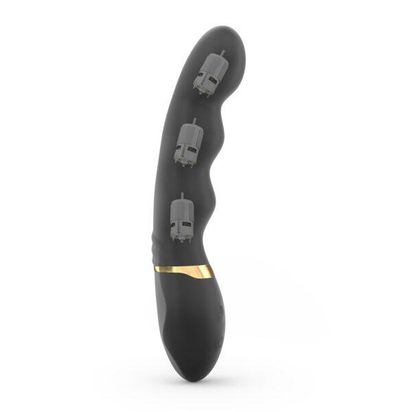 Vibromasseur Dorcel Too Much 2.0 - Noir et Or – Image 5