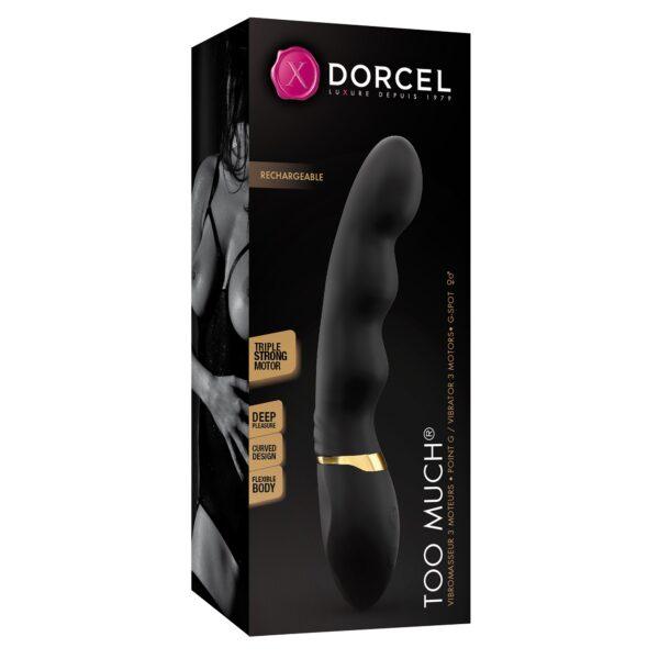 Vibromasseur Dorcel Too Much 2.0 - Noir et Or – Image 12