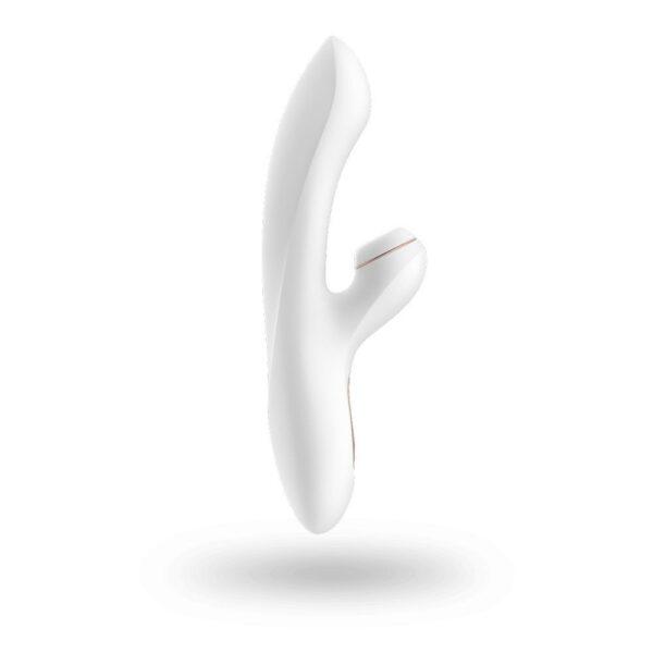 Pro G-Spot Rabbit - Blanc et Or rose Stimulateur vibromasseur Satisfyer – Image 3