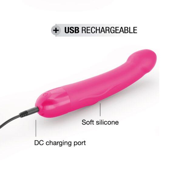 Vibromasseur Real Vibration M 22 cm 2.0 - Rose – Image 7