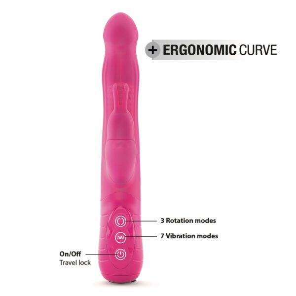 Vibromasseur Dorcel Baby Rabbit 21 cm 2.0 - Rose – Image 6