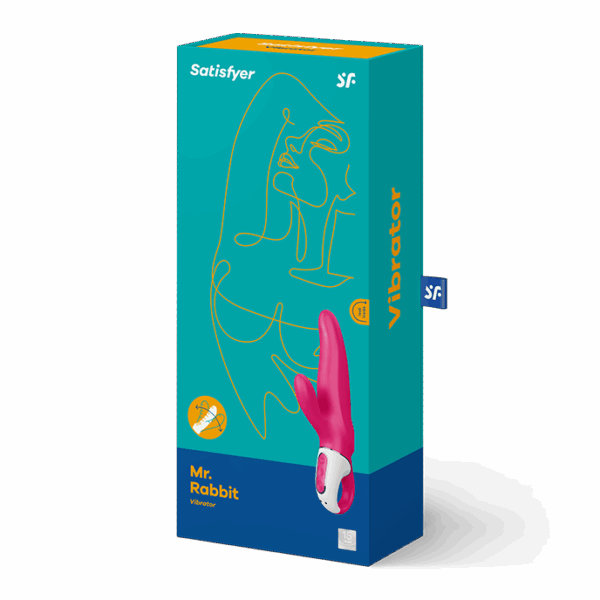 Vibromasseur Satisfyer Vibes Mr. Rabbit - Rose – Image 6