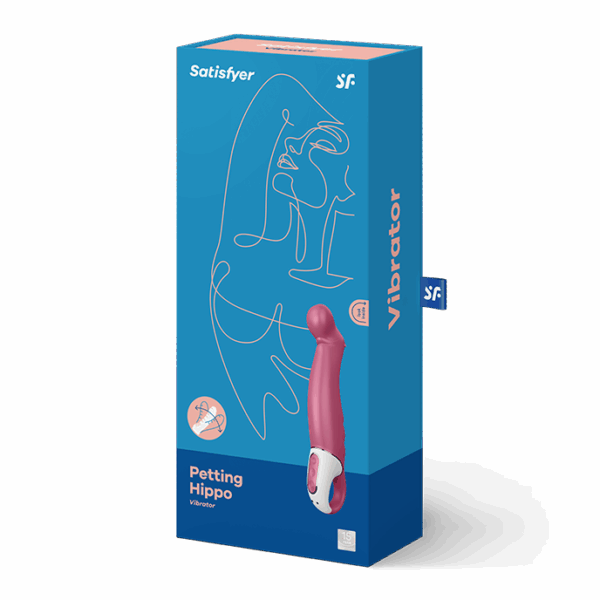 Vibromasseur Satisfyer Vibes Petting Hippo - Rose – Image 6
