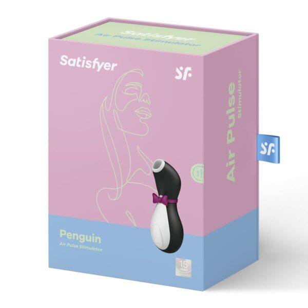 Penguin Nouvelle Génération - Noir et Blanc Stimulateur Satisfyer Pro – Image 8