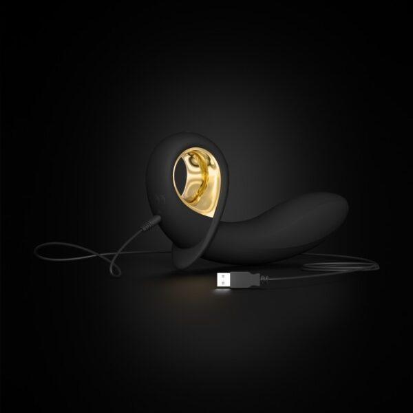 Vibromasseur gonflant Deep Expand - Noir et Or – Image 16