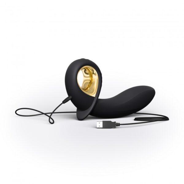 Vibromasseur gonflant Deep Expand - Noir et Or – Image 17