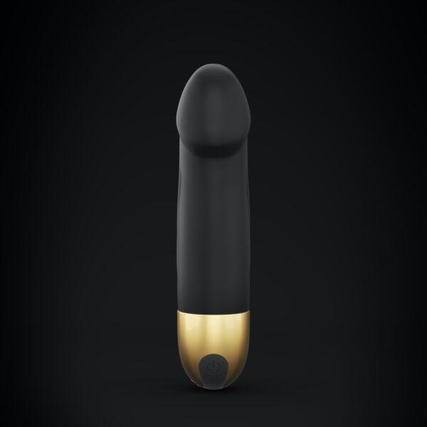 Vibromasseur Real Vibration S 16 cm 2.0 - Noir et Or – Image 5