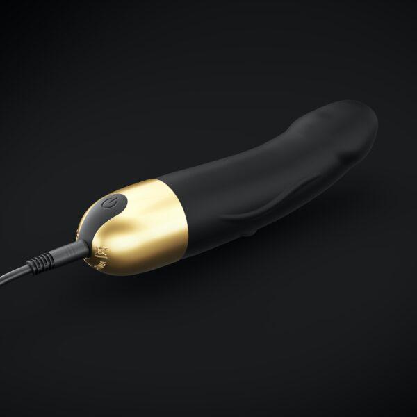 Vibromasseur Real Vibration S 16 cm 2.0 - Noir et Or – Image 7