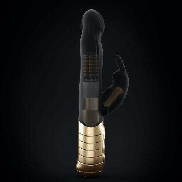 Vibromasseur Dorcel Baby Rabbit 21 cm 2.0 - Noir et Or – Image 11