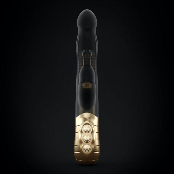 Vibromasseur Dorcel Baby Rabbit 21 cm 2.0 - Noir et Or – Image 12