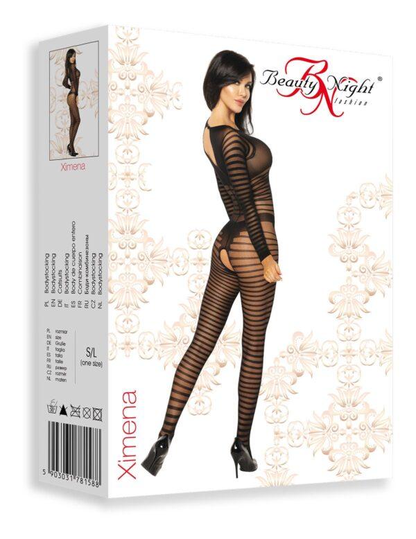 Ximena Bodystocking - Noir – Image 6