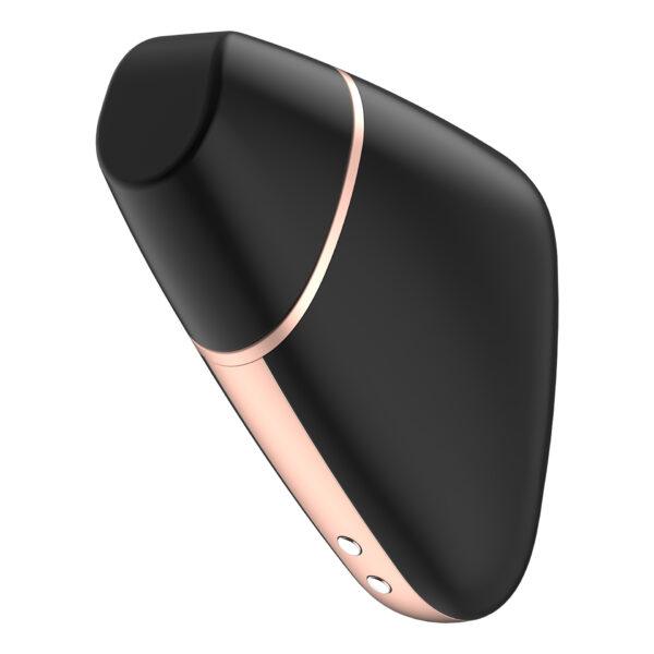 Love Triangle - Noir et Or Stimulateur connecté Satisfyer – Image 3