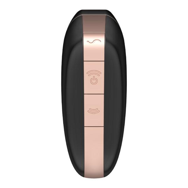 Love Triangle - Noir et Or Stimulateur connecté Satisfyer – Image 6