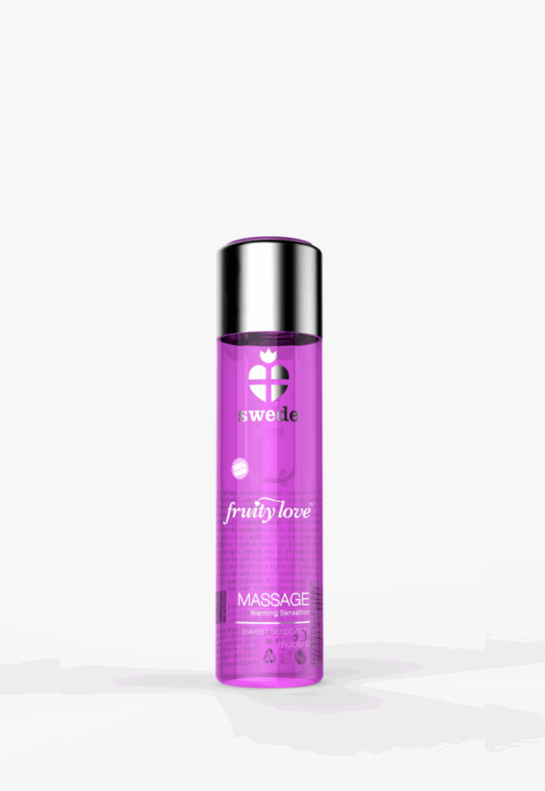 Huile de massage - Framboise Rhubarbe - 60 ml