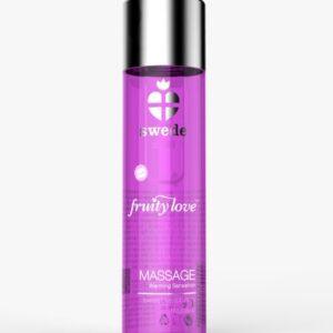 Huile de massage - Framboise Rhubarbe - 120 ml