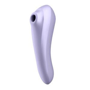 Dual Pleasure - Mauve Stimulateur vibromasseur connecté Satisfyer