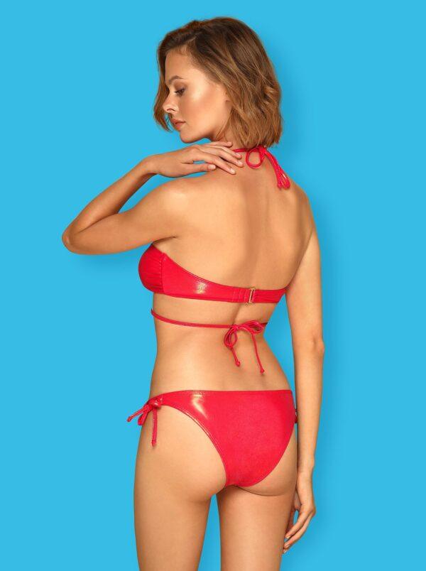 Maillot de bain 2 pcs Coralya - Rouge – Image 4