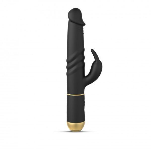 Vibromasseur Furious Rabbit  2.0 - Noir et Or – Image 3
