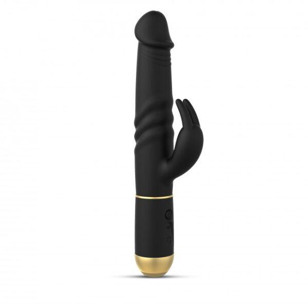 Vibromasseur Furious Rabbit  2.0 - Noir et Or – Image 6