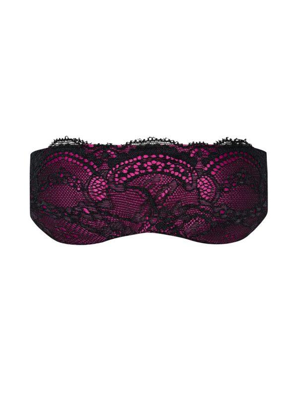 Roseberry Masque - Noir et Fuchsia – Image 4