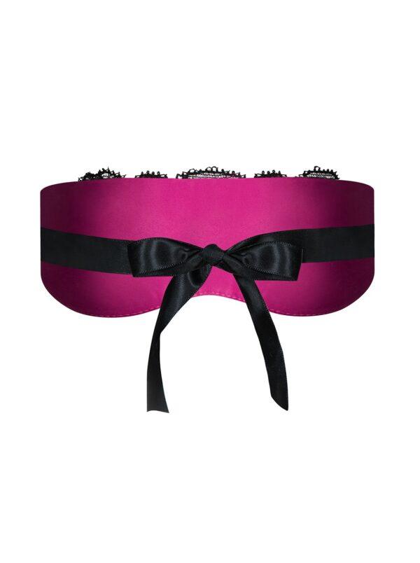 Roseberry Masque - Noir et Fuchsia – Image 5