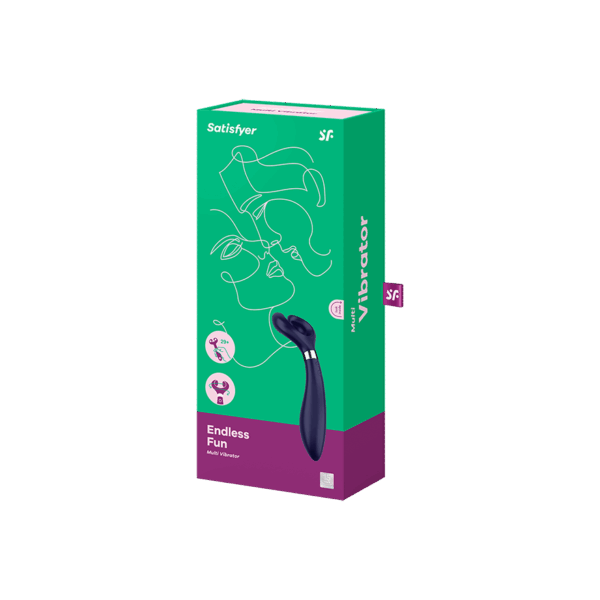 Endless Fun - Bleu Vibromasseur pour couple Satisfyer – Image 6