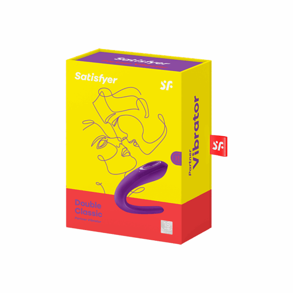 Double Classic - Violet Stimulateur pour couple Satisfyer – Image 6